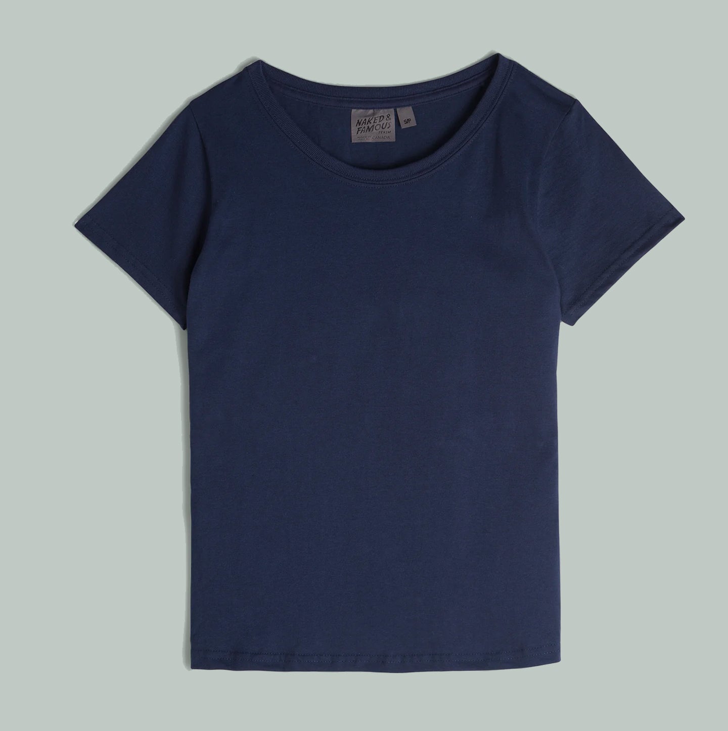Women's Circular Knit T-Shirt - Ringspun Cotton - Navy