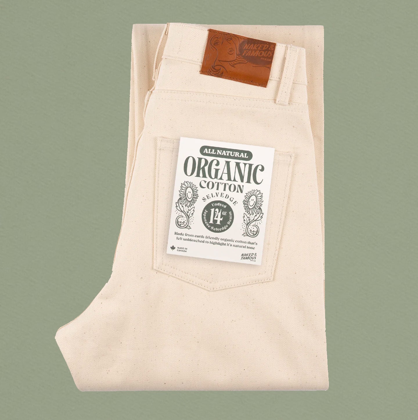 Women's Classic- All Natural Organic Cotton Selvedge