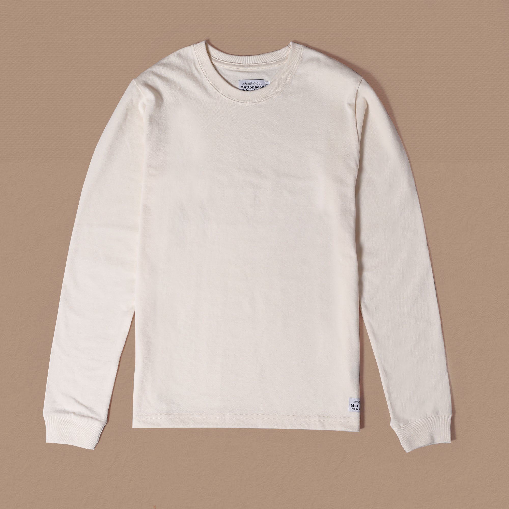 Heavy Weight Long Sleeve - Natural