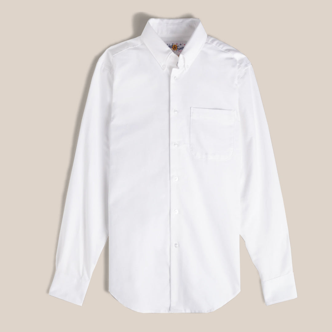 Easy Shirt - Cotton Oxford - White