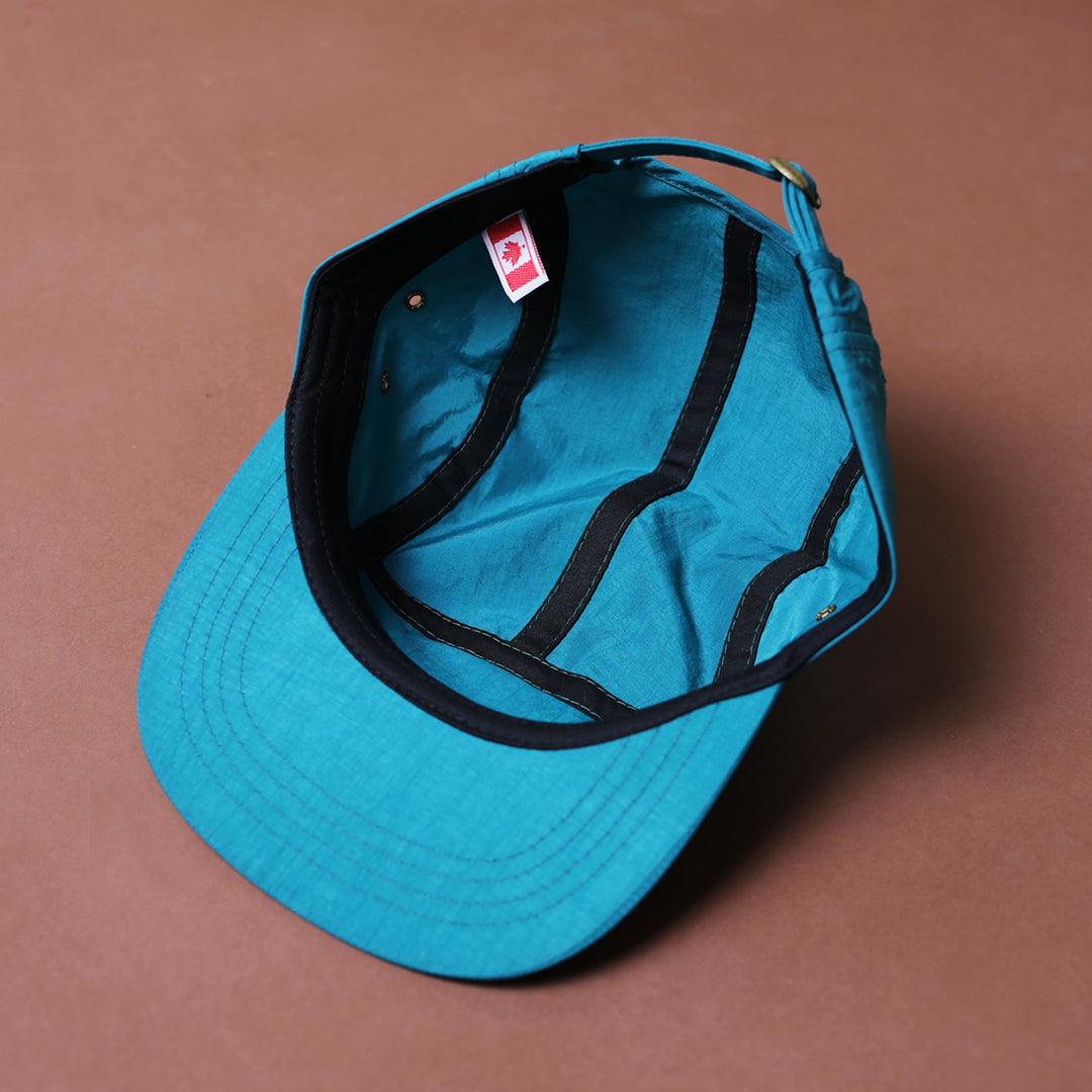 5 Panel - Nylon - Mountain Patch - Teal Tide
