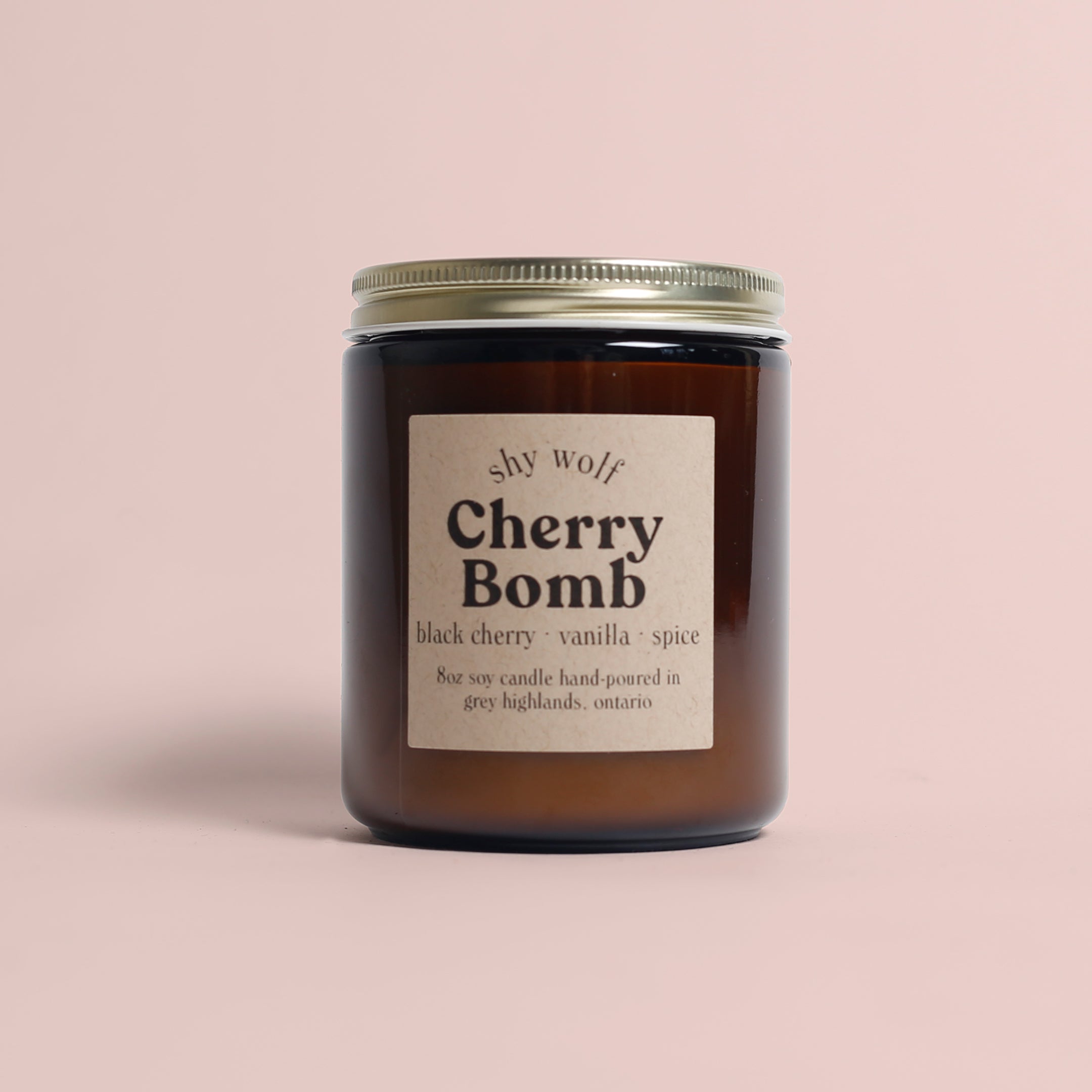 Shy Wolf Candles - Cherry Bomb