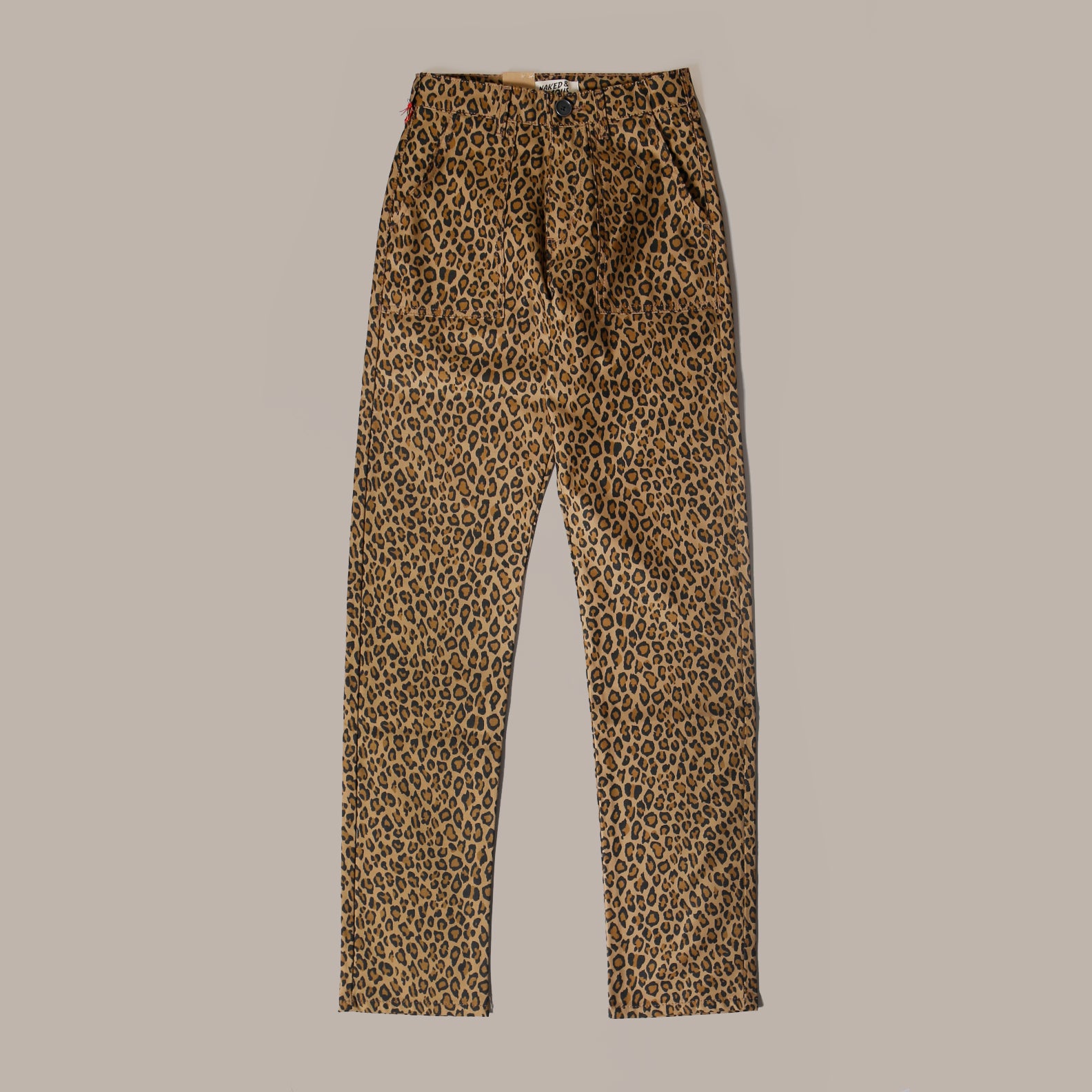 Women's Fatigue Pant - Leopard Print