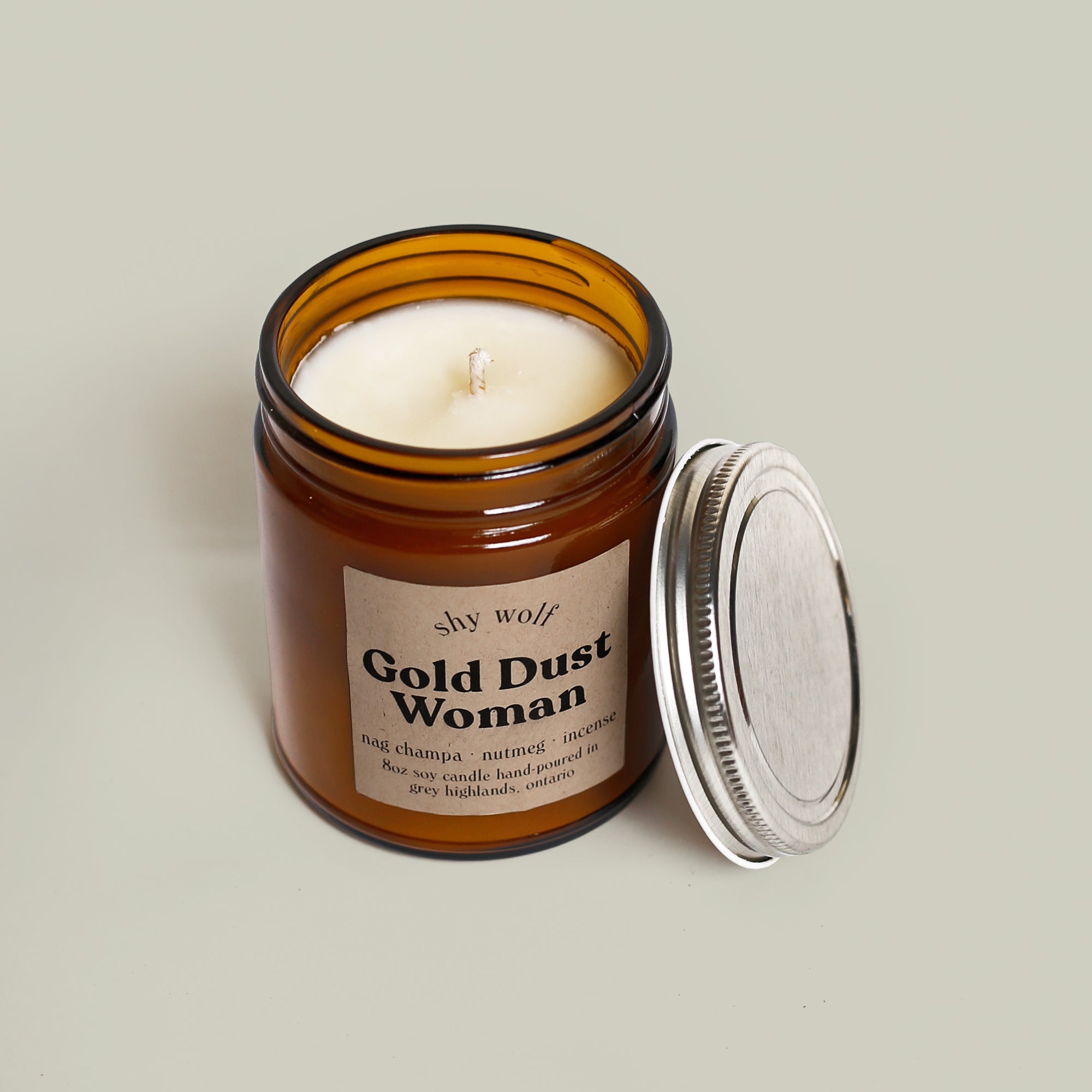 Shy Wolf Candles - Gold Dust Woman