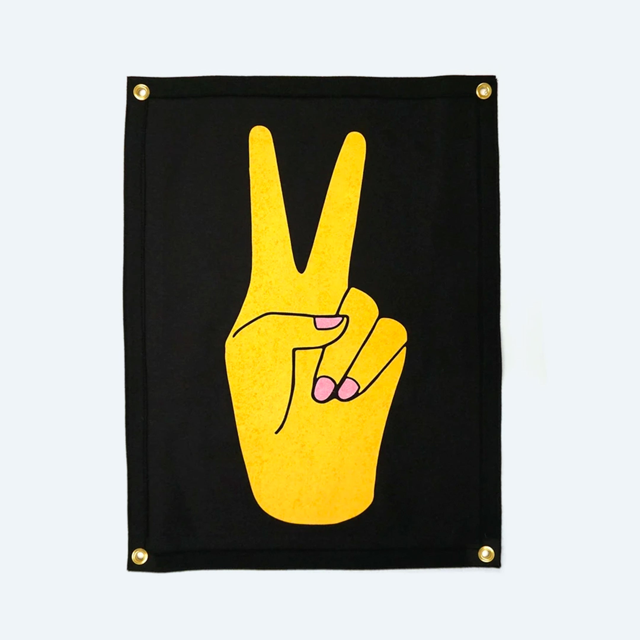 Oxford Pennant - Peace Sign Camp Flag