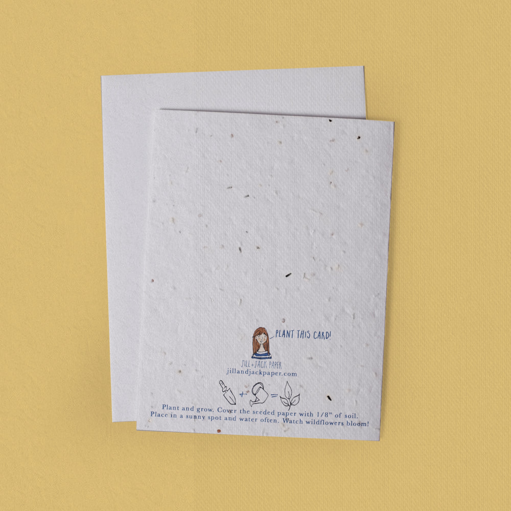 Sunshine - Wildflower Seed Card - Jill + Jack Paper