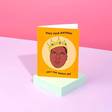 Biggie Smalls Birthday Card - Party Mountain Paper Co.