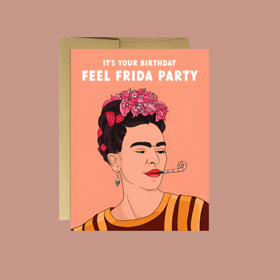 Frida Party Card - Party Mountain Paper Co.