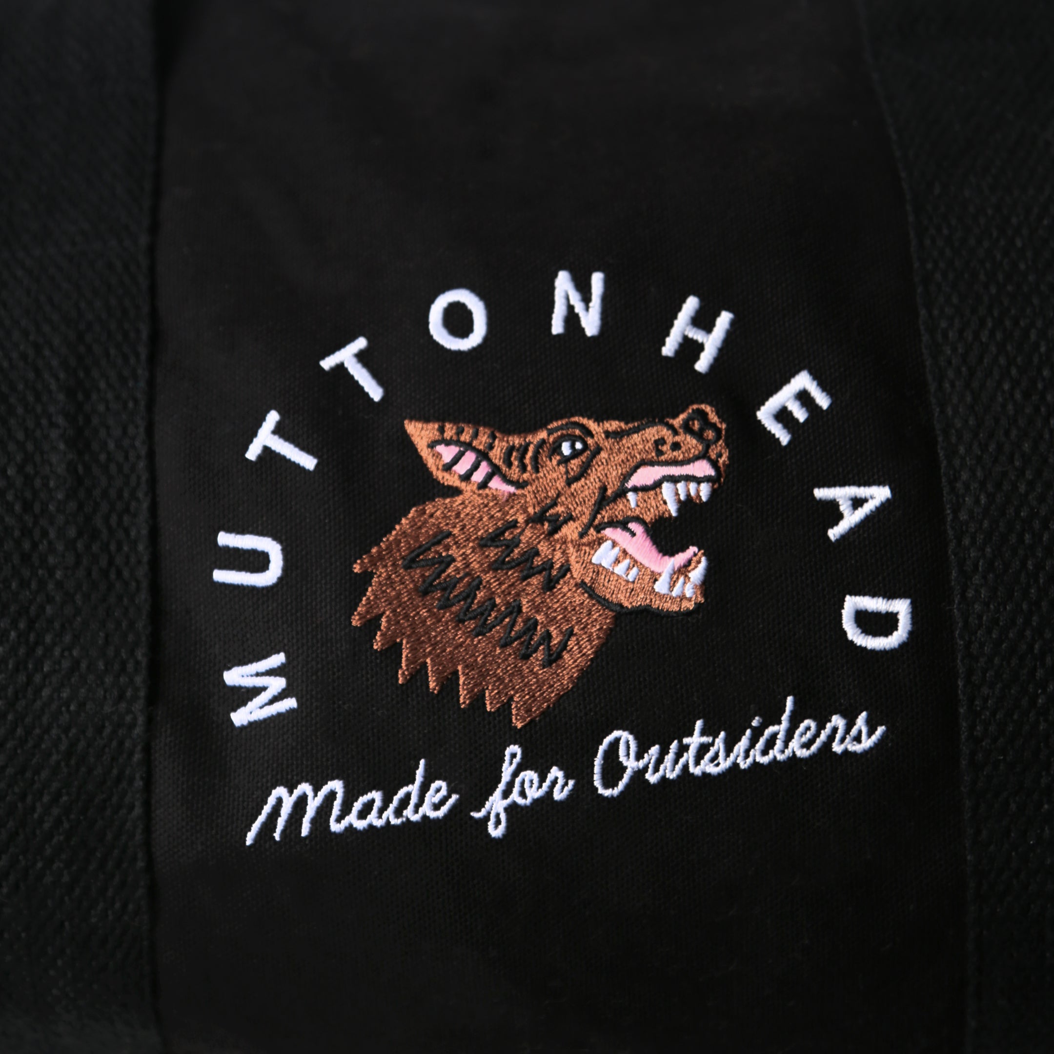 Duffle Bag - Black - Outsiders Dog Embroidery