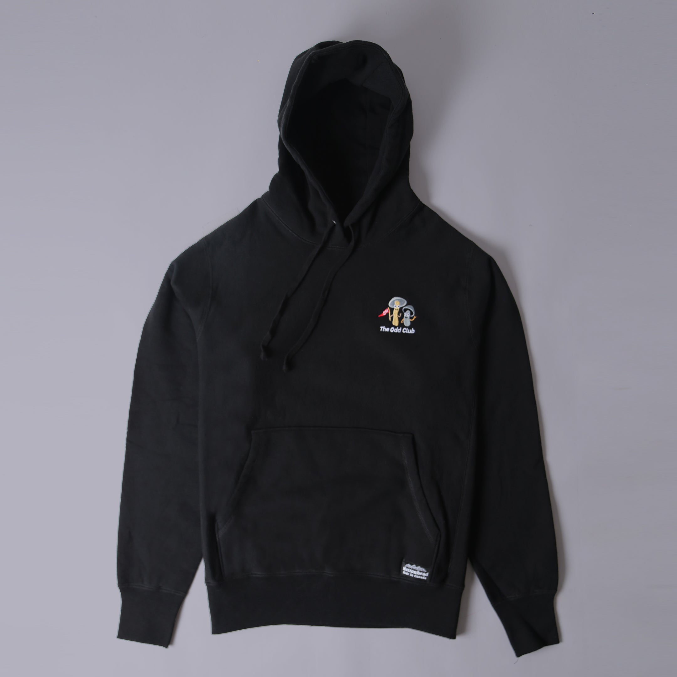 Pullover Cabin Hoodie - Black - The Odd Club - Second Harvest Series