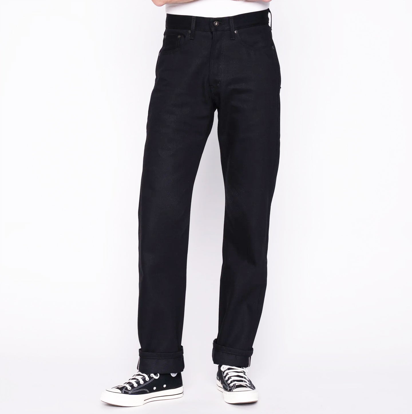 True Guy - Solid Black Selvedge