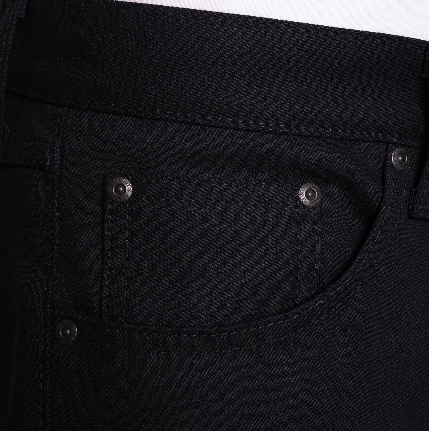 True Guy - Solid Black Selvedge