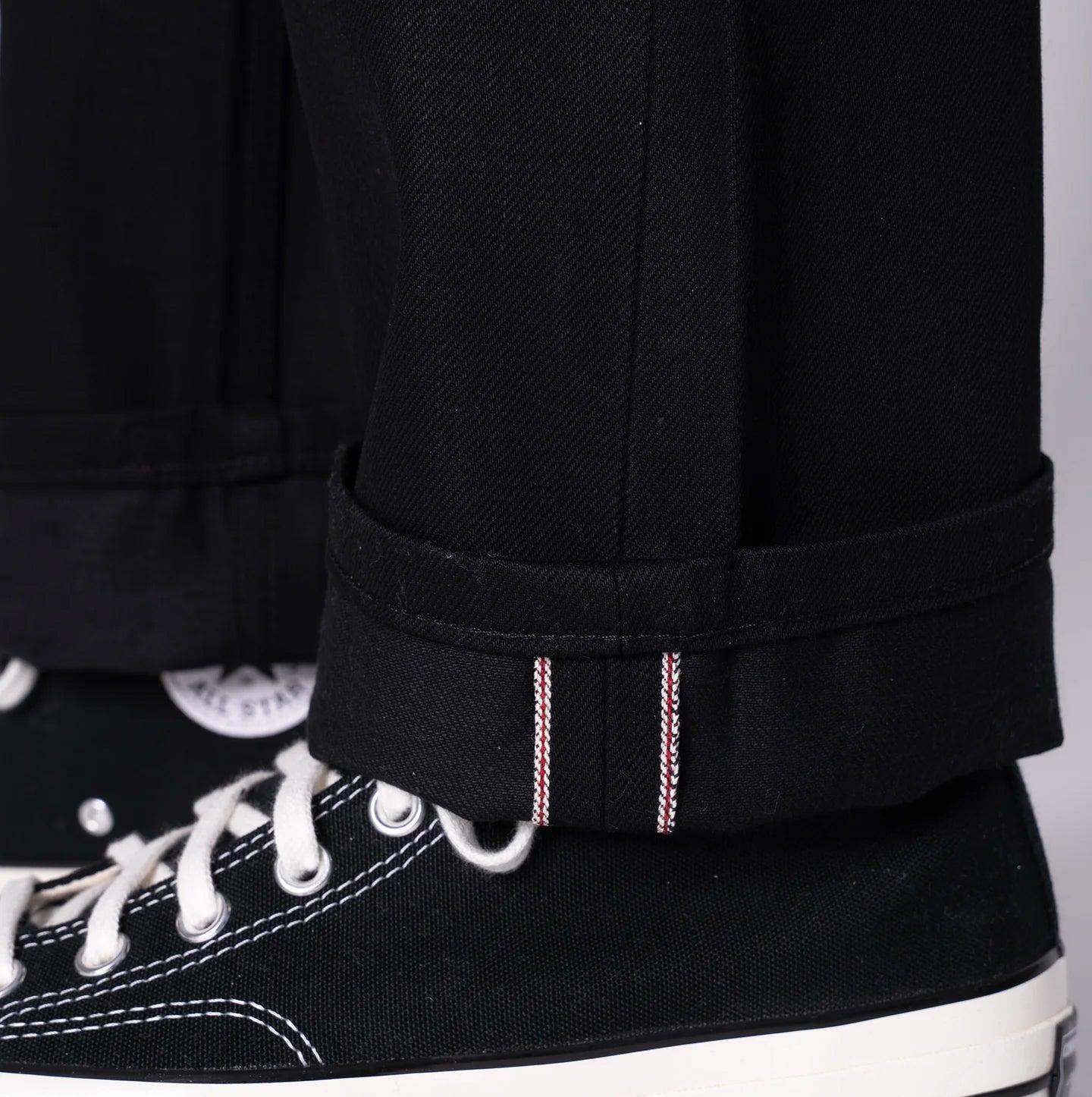 True Guy - Solid Black Selvedge