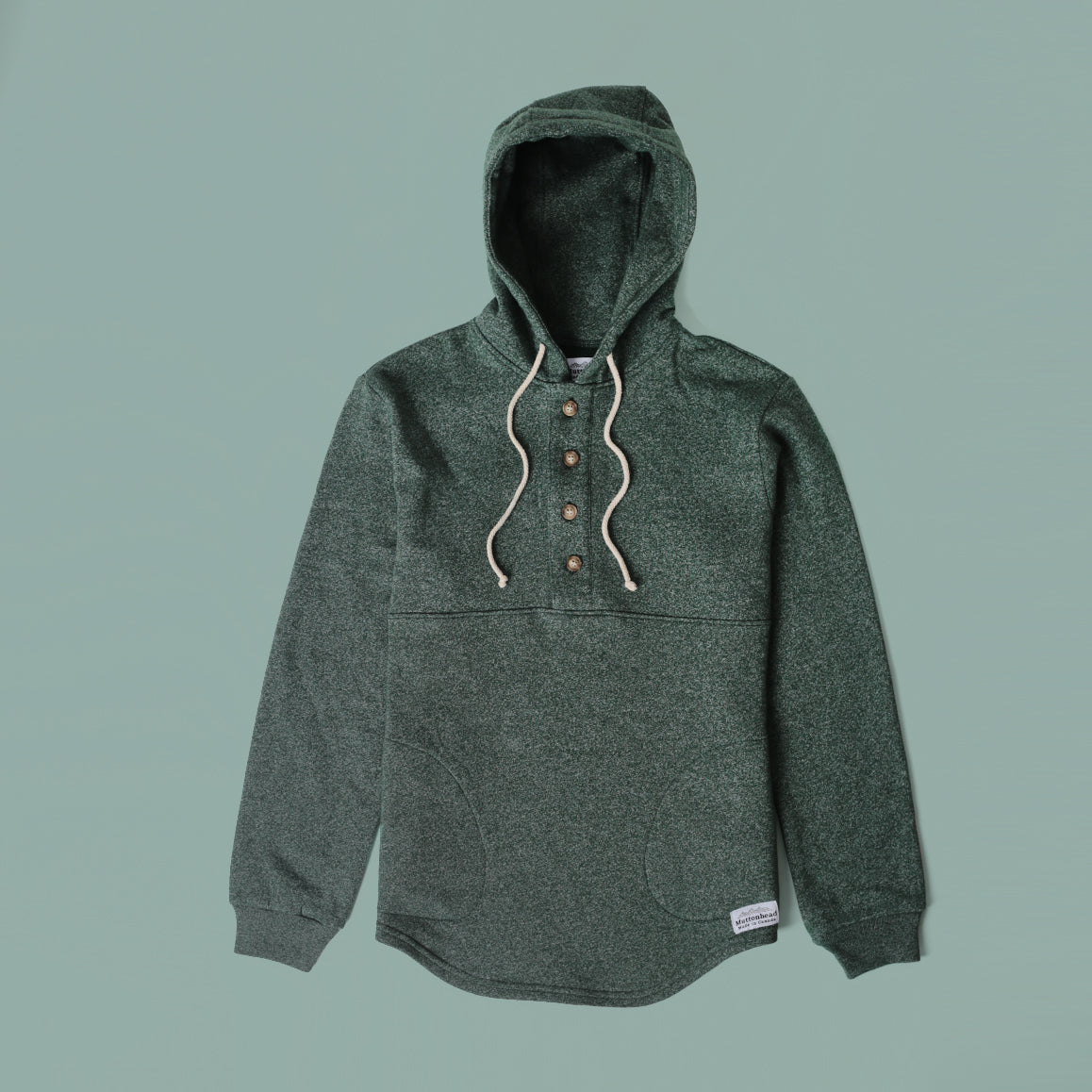 Camping Hoodie - Heather Forest