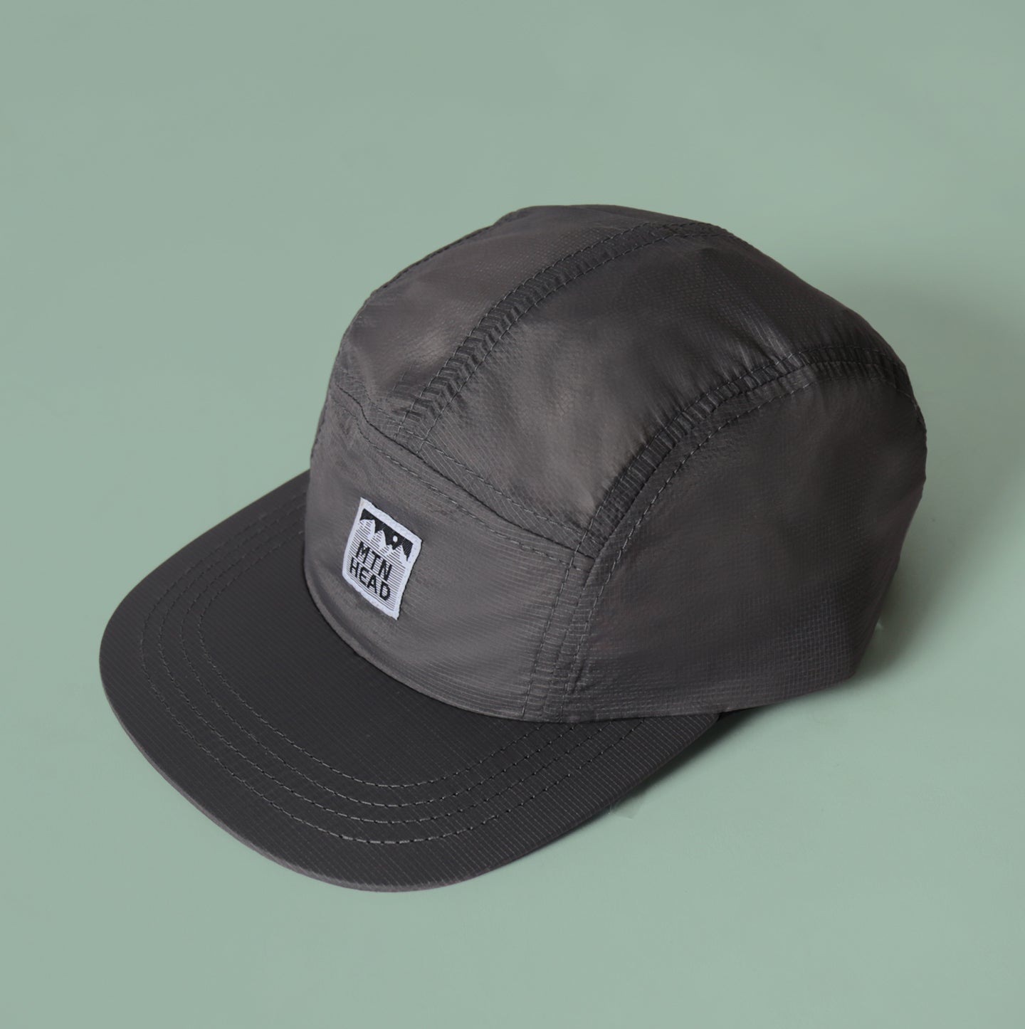 DWR Camp Hat - Steel Grey Packable Ripstop