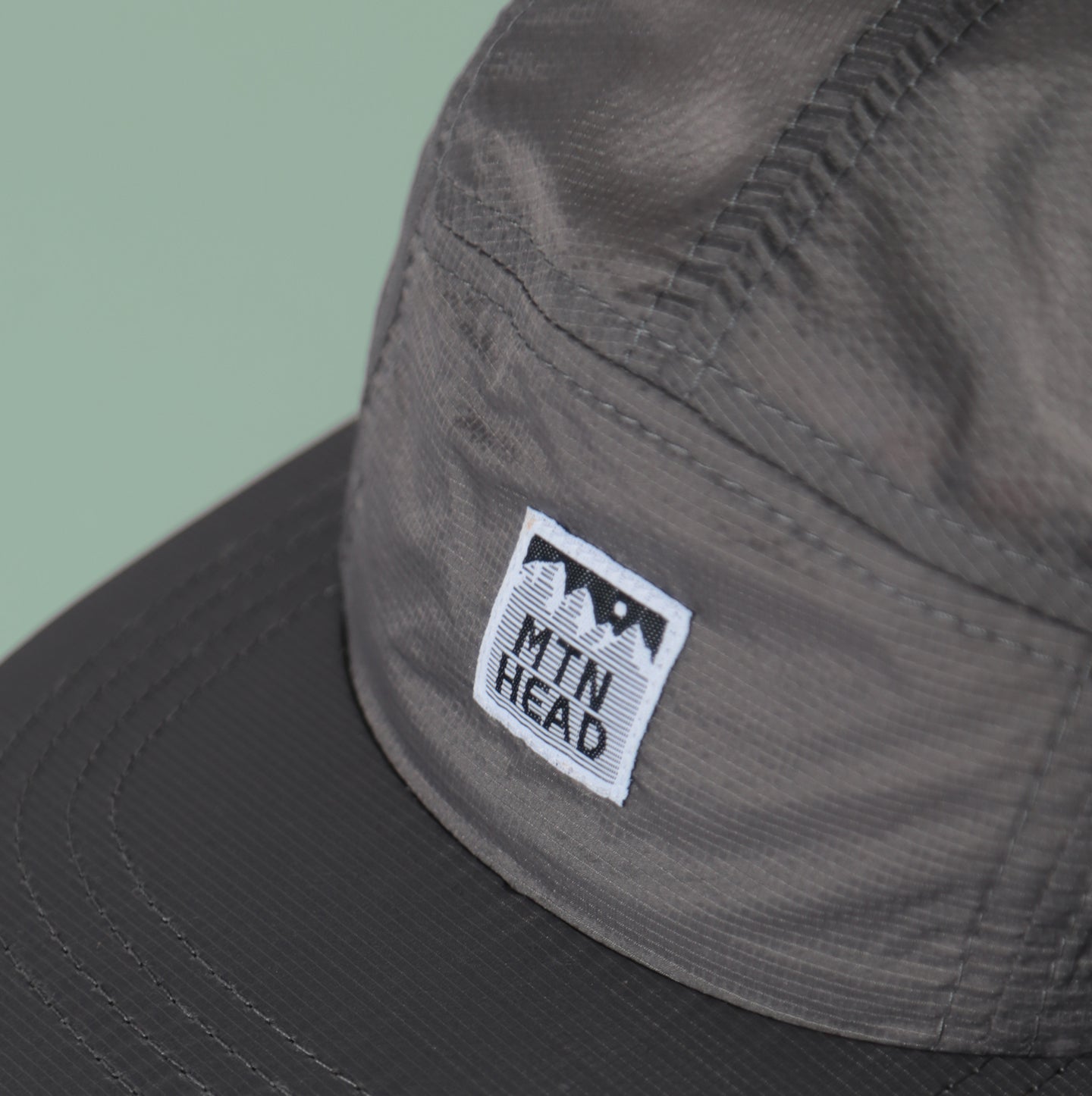 DWR Camp Hat - Steel Grey Packable Ripstop