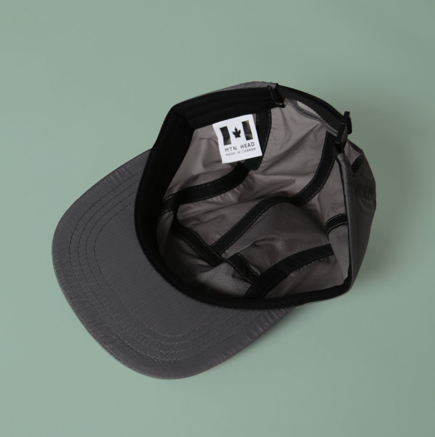 DWR Camp Hat - Steel Grey Packable Ripstop