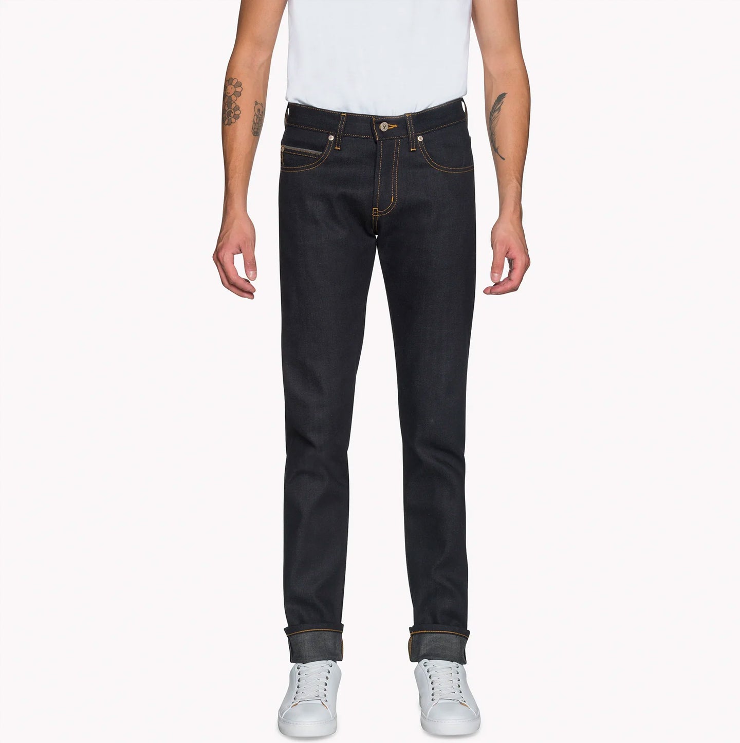 Naked and famous denim skinny best sale guy