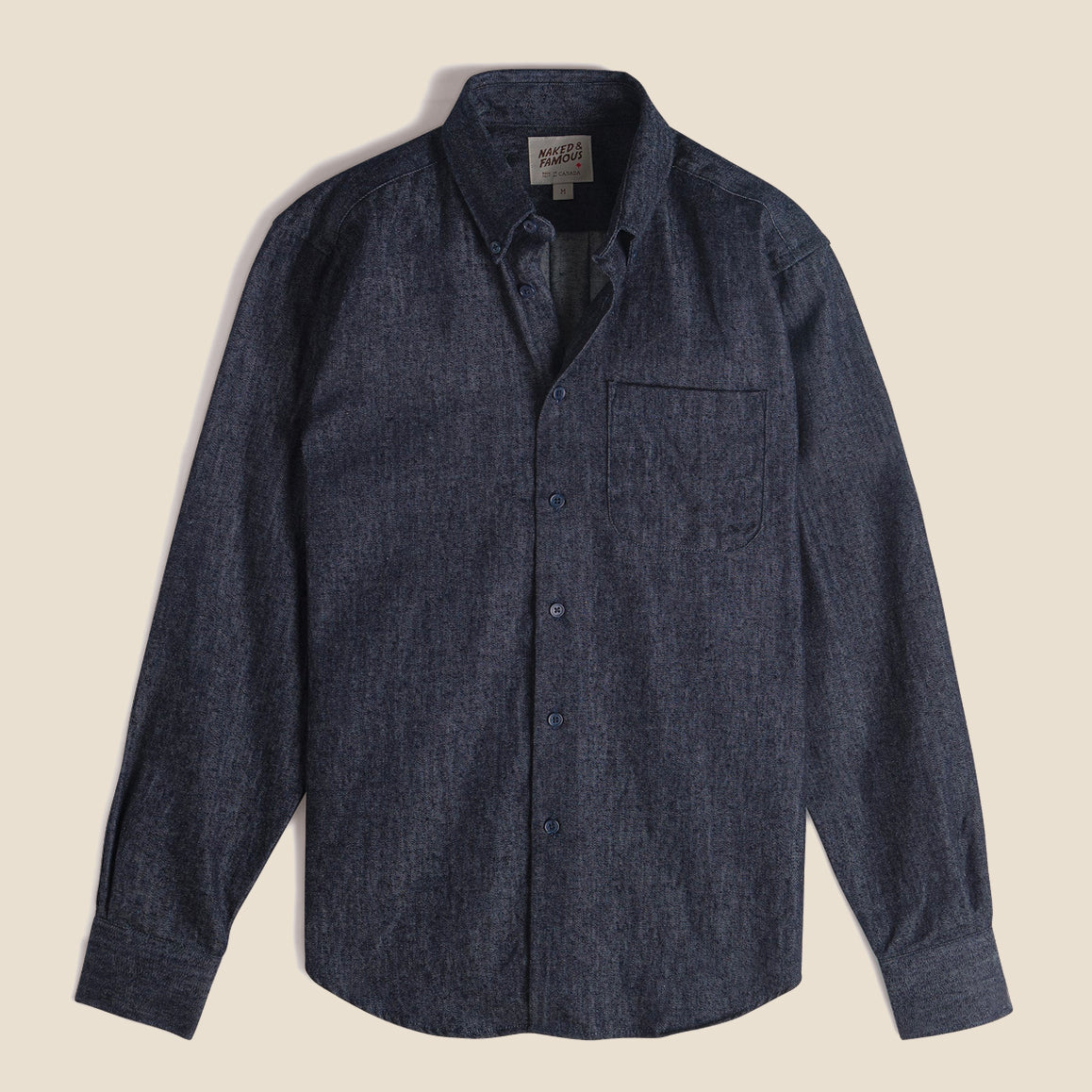 Easy Shirt - Slub Nep Rinsed Denim