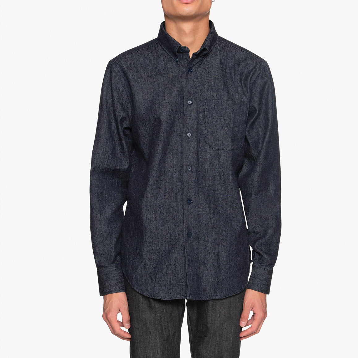 Easy Shirt - Slub Nep Rinsed Denim