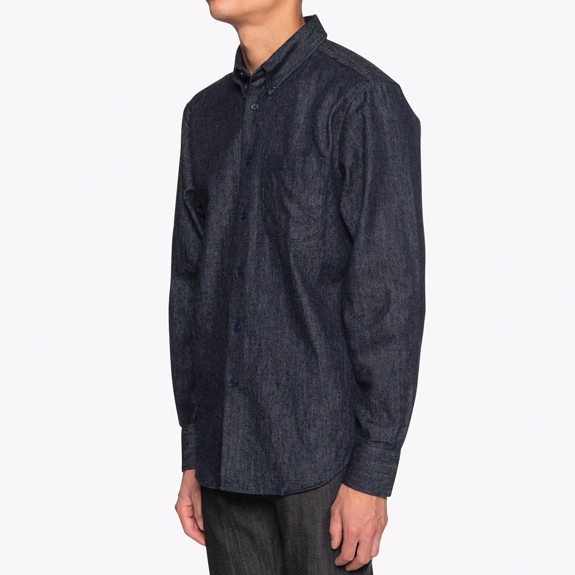 Easy Shirt - Slub Nep Rinsed Denim