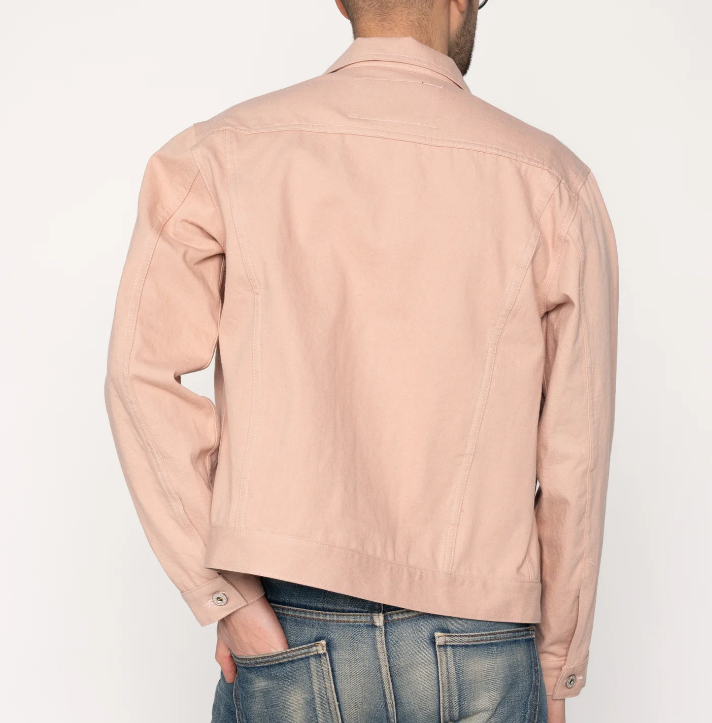 Denim Jacket - Dusty Rose