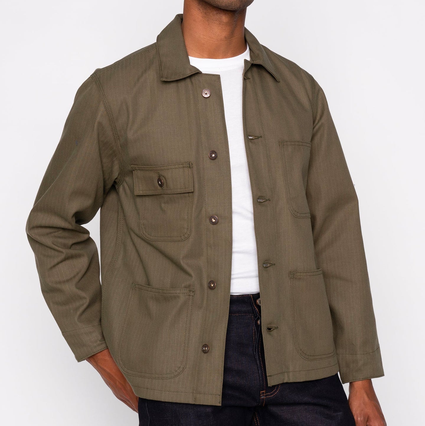 Chore Coat - Army HBT - Olive Drab