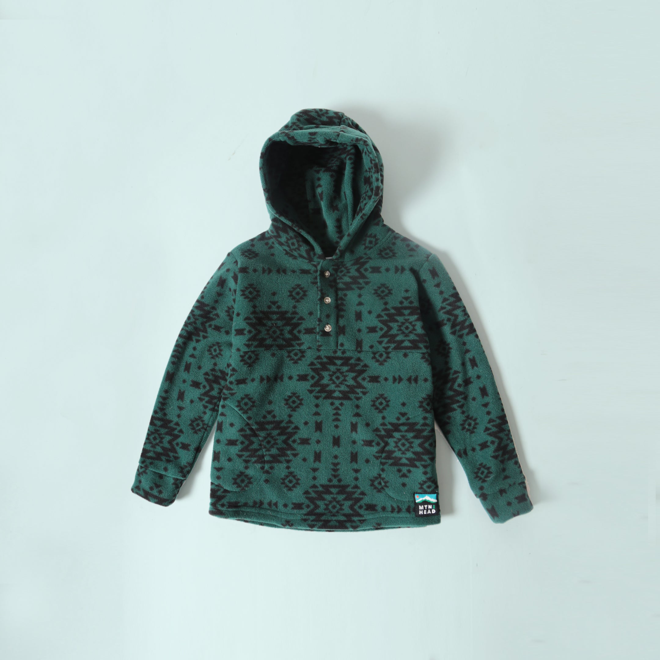 Kids Camping Hoodie - Polar Fleece -  High Park