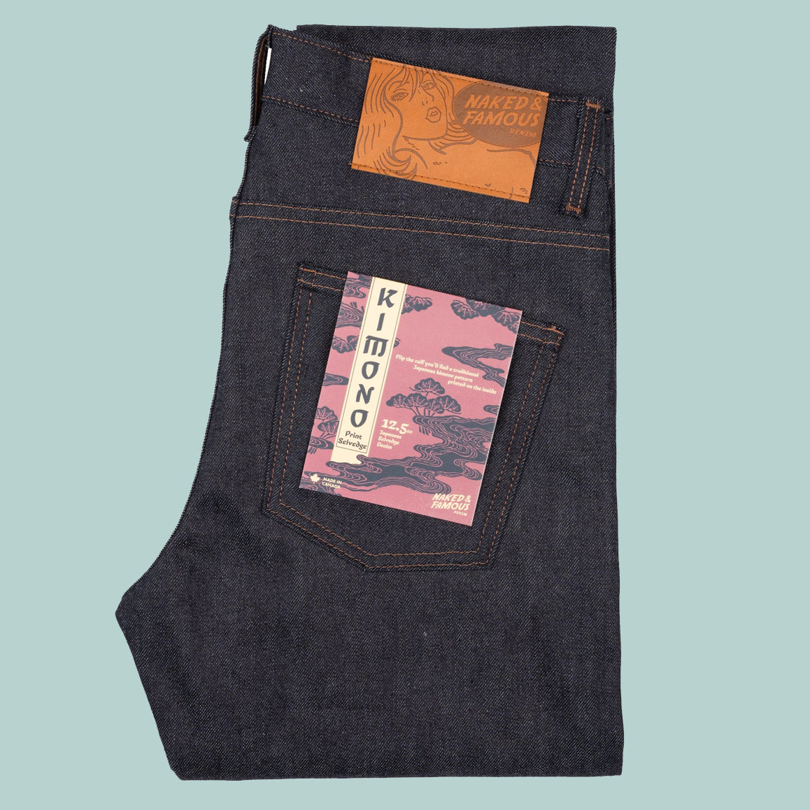 Super Guy - Kimono Print Selvedge