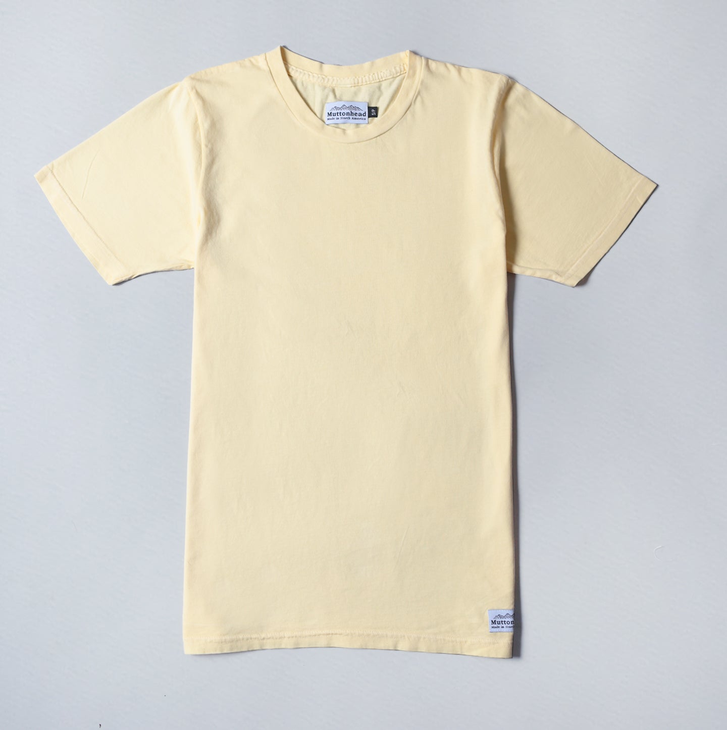 Vintage Pigment Dyed Tee - Washed Lemonade