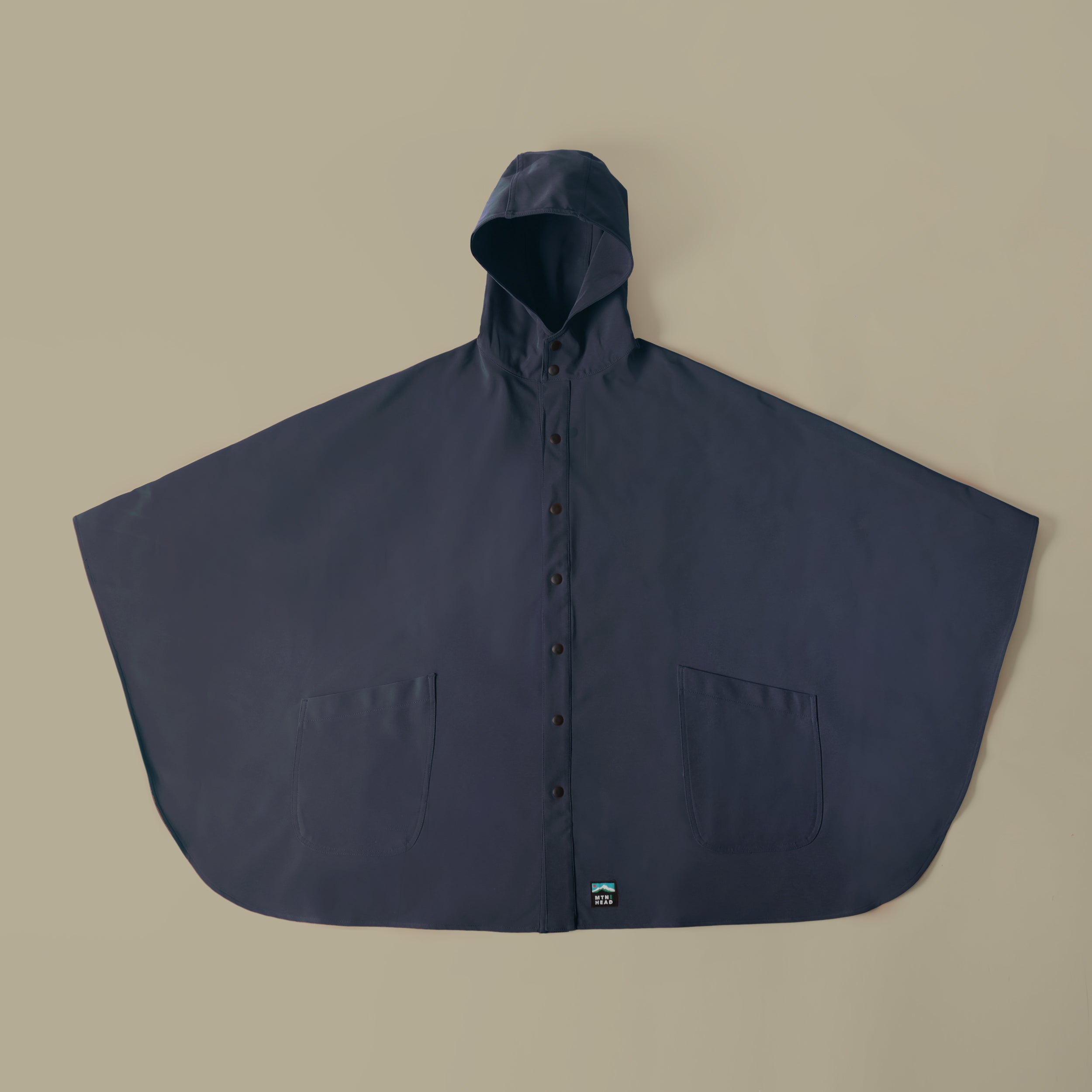 Rain Poncho - Navy