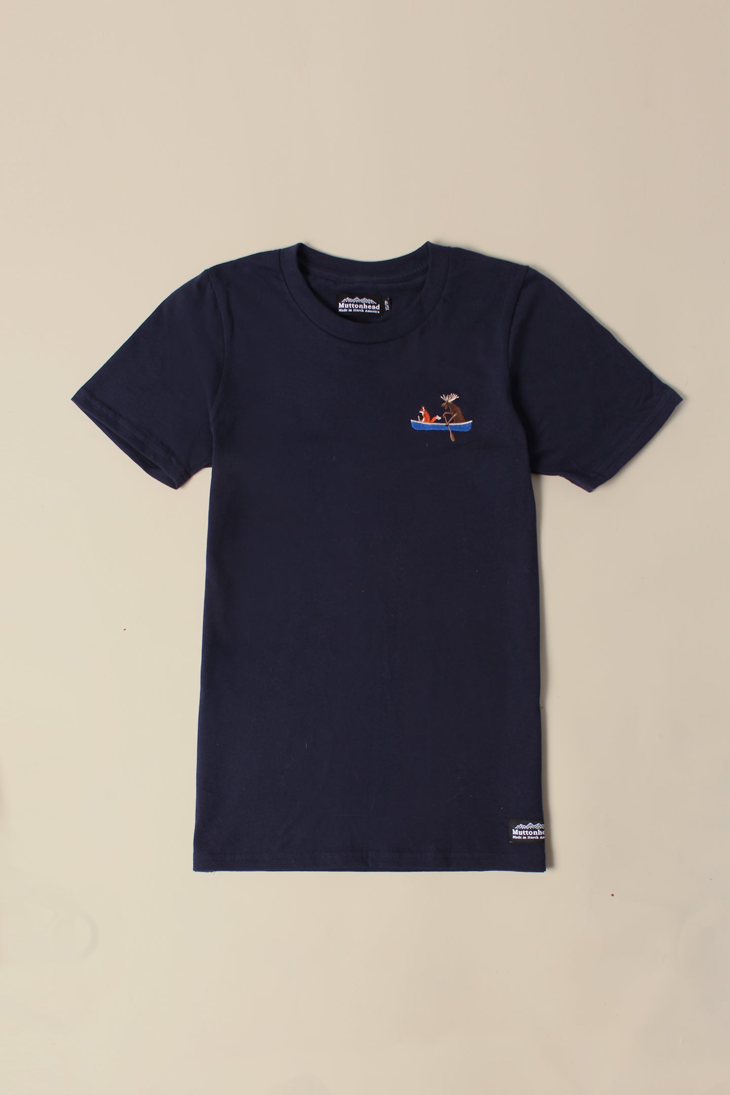 Classic Tee - Navy - Paddle Pals Embroidery - CAMP Series