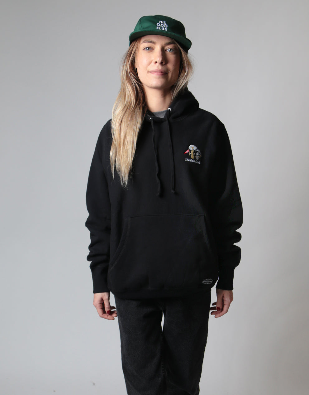 Pullover Cabin Hoodie - Black - The Odd Club - Second Harvest Series