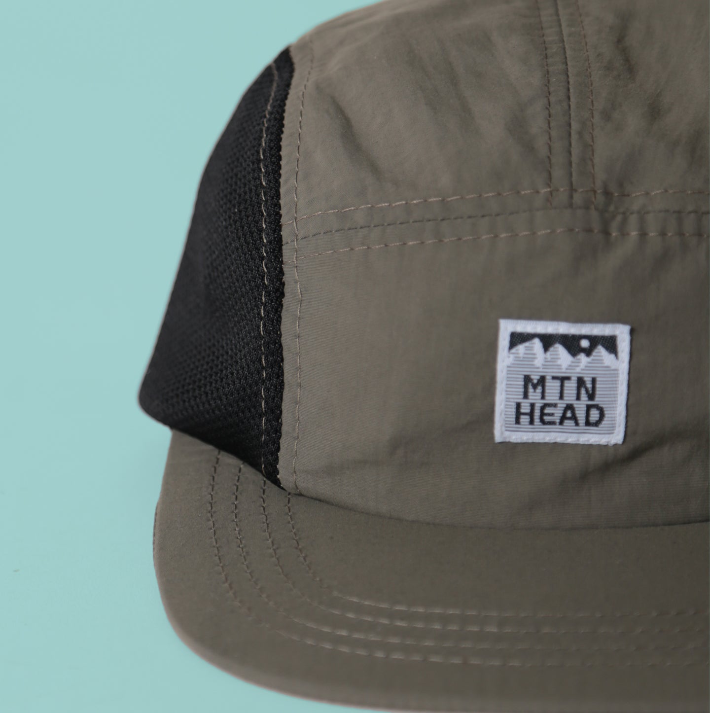Mesh Camp Cap - Olive Nylon/Mesh