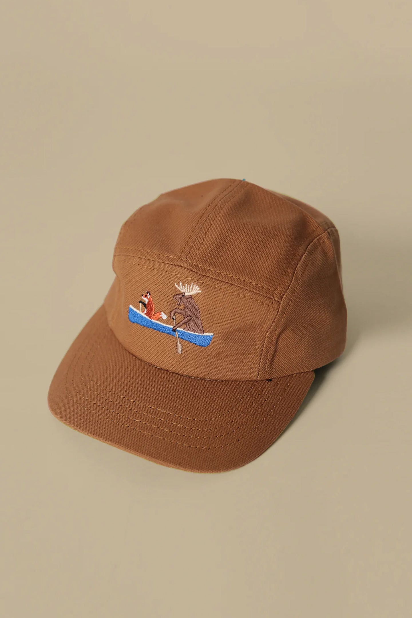 5 Panel - Rust - Paddle Pals Embroidery - CAMP Series