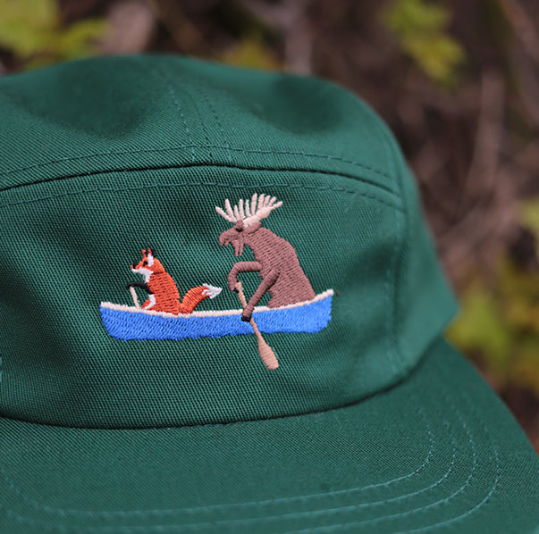 5 Panel - Forest - Paddle Pals Embroidery - CAMP Series