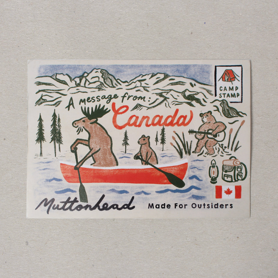 Postcard - A message from Canada - CAMP series