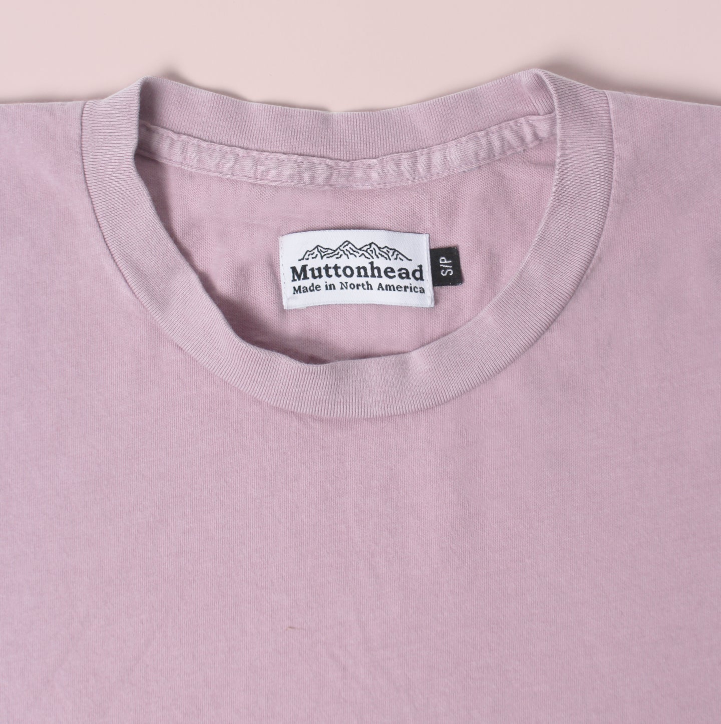 Vintage Pigment Dyed Tee - Washed Lilac