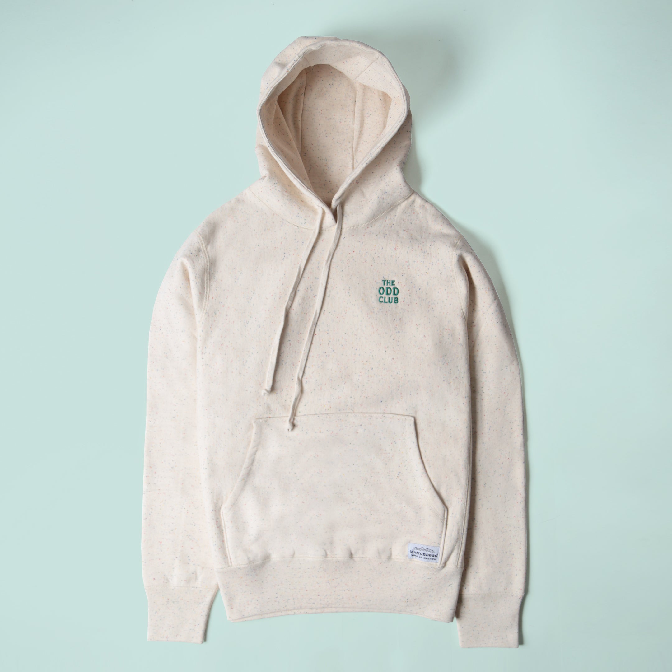 Pullover Cabin Hoodie - Rainbow Speckle - The Odd Club - Second Harvest Series