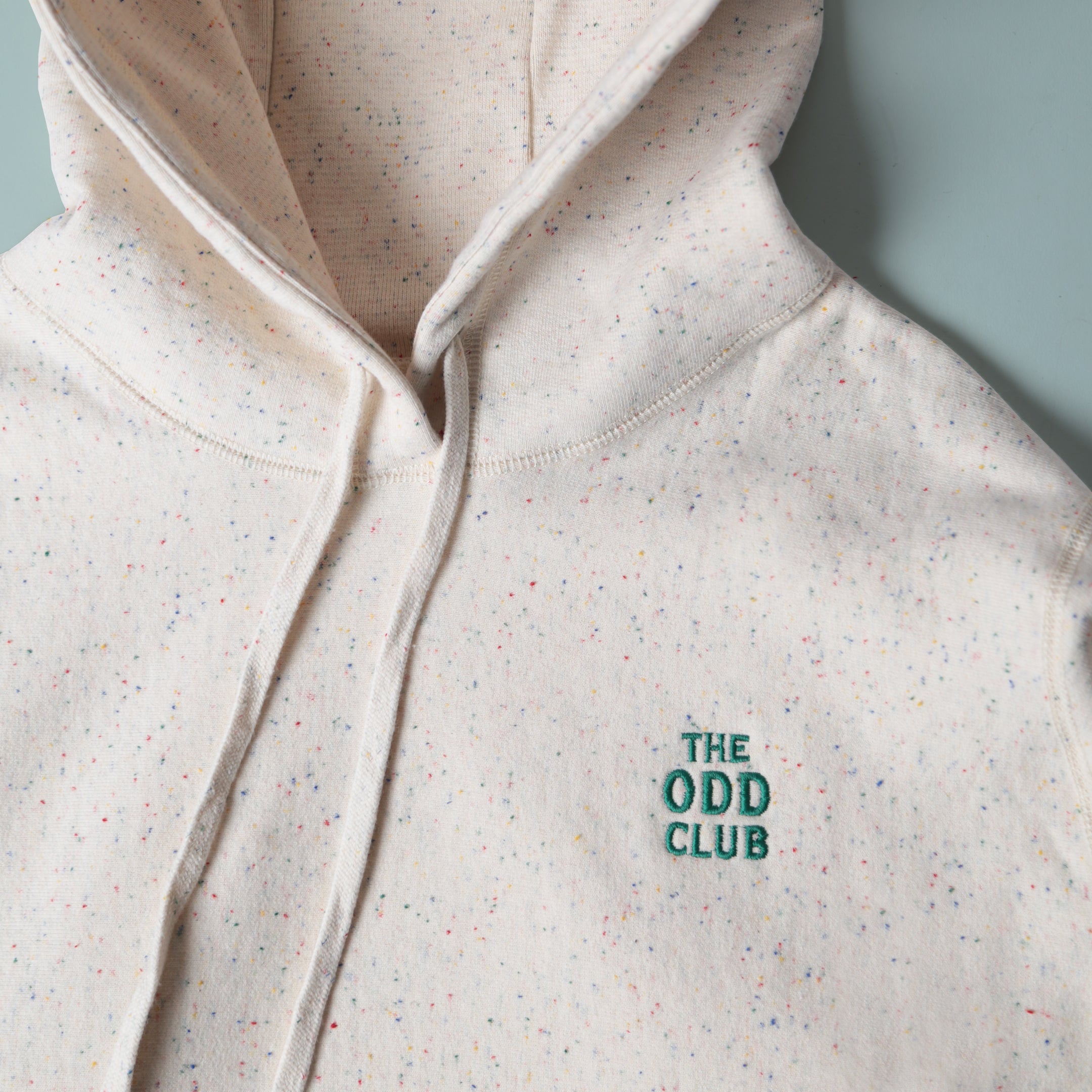 Pullover Cabin Hoodie - Rainbow Speckle - The Odd Club - Second Harvest Series