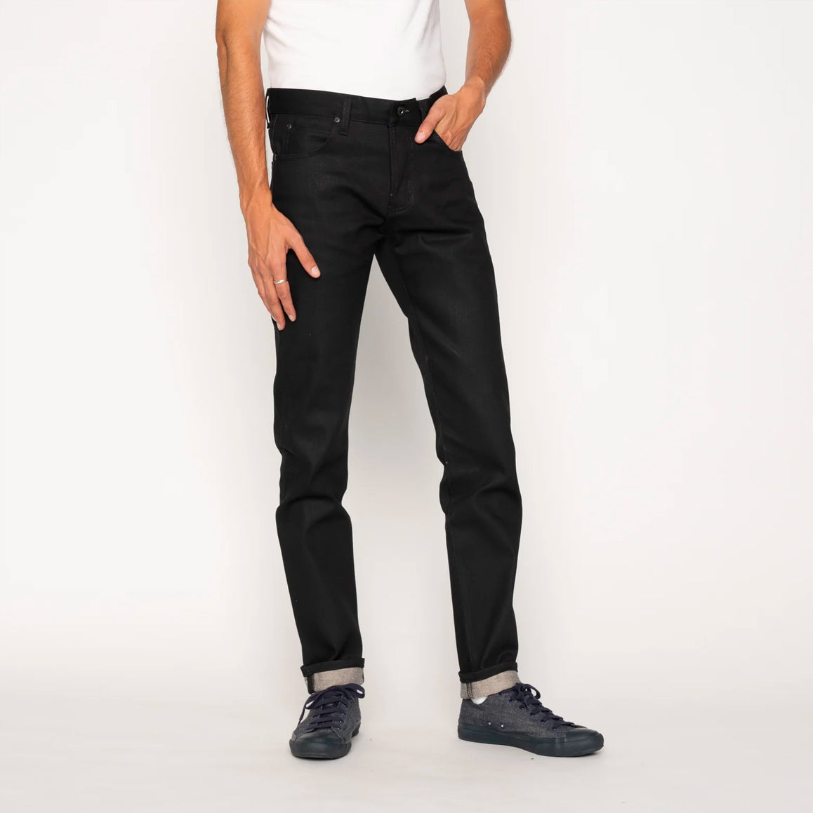 Super Guy - Sumi Ink Coated Selvedge - Black