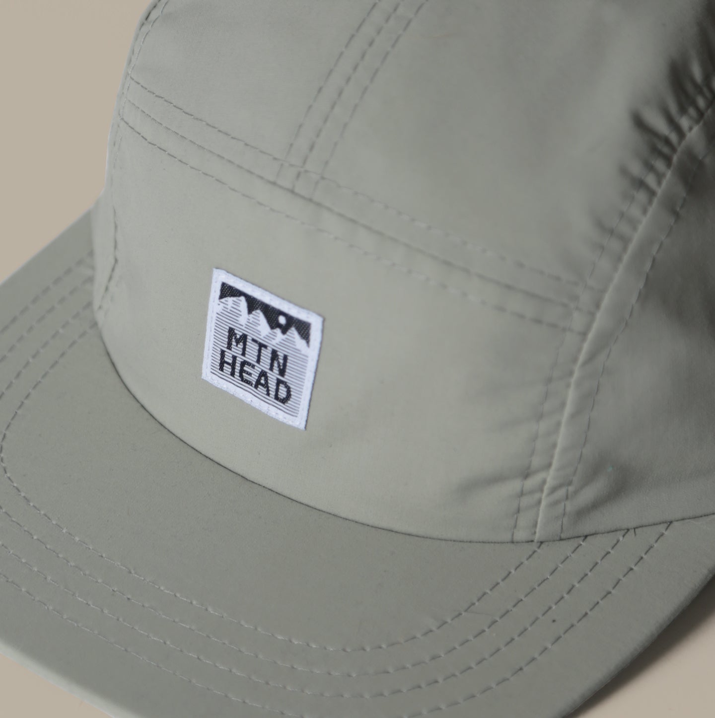 5 Panel - Sage Nylon