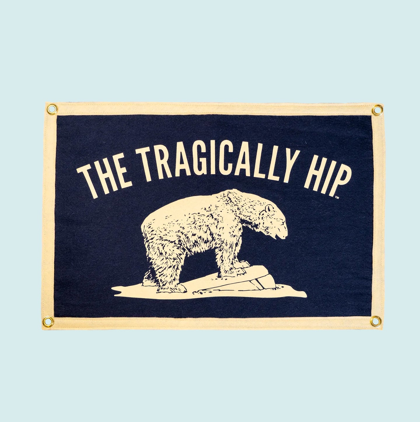 Oxford Pennant - Polar Bear Camp Flag x The Tragically Hip