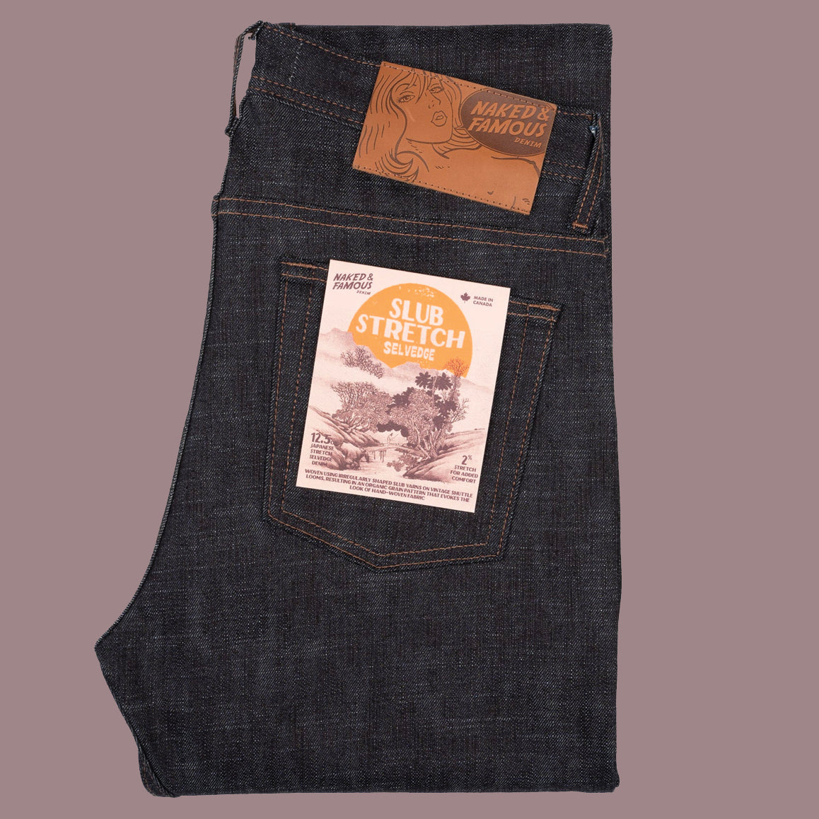 Weird Guy - Slub Stretch Selvedge - Indigo