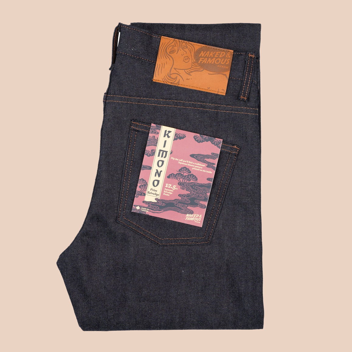 Weird Guy - Kimono Print Selvedge