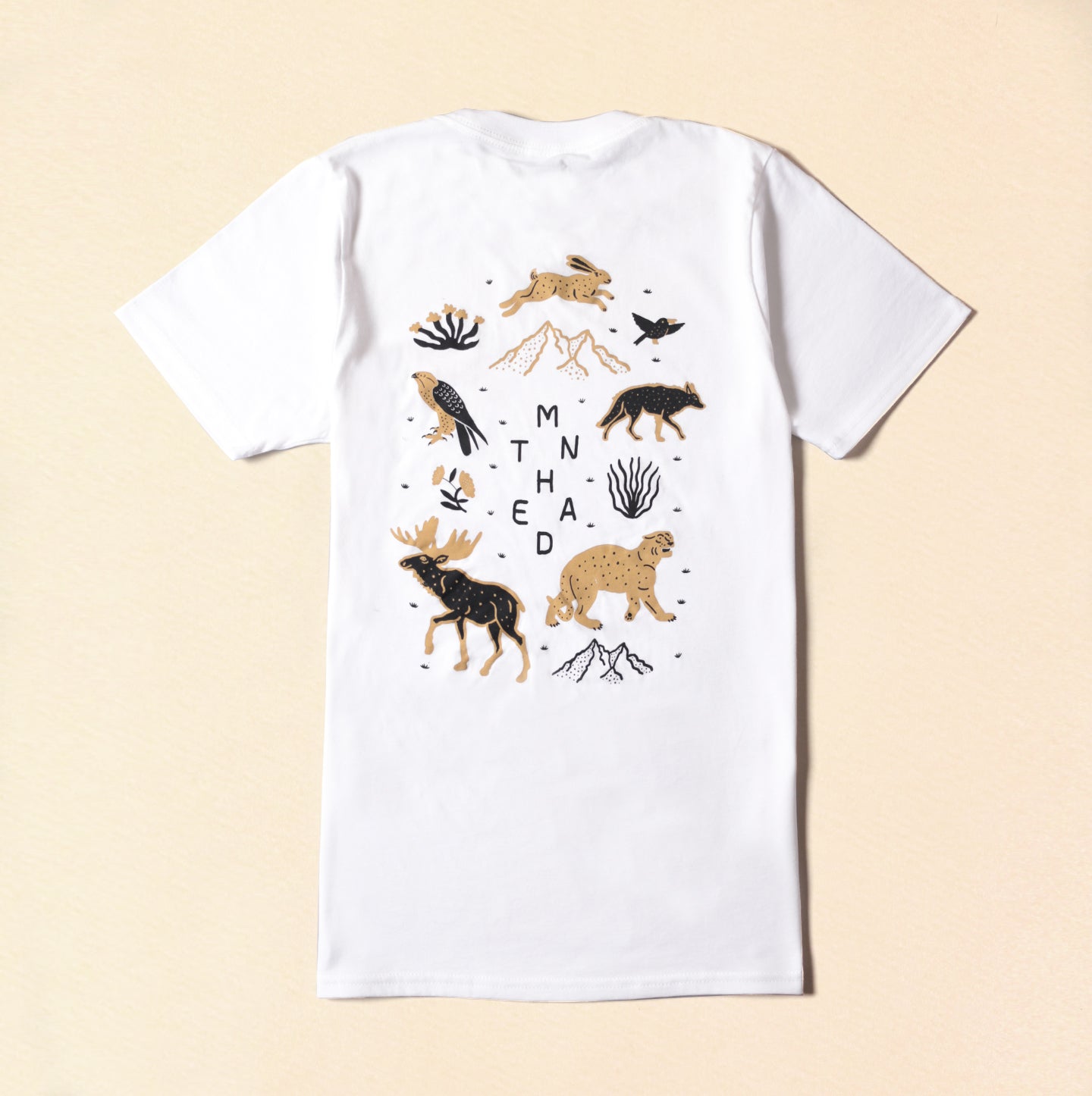 Wild Animal Tee - White