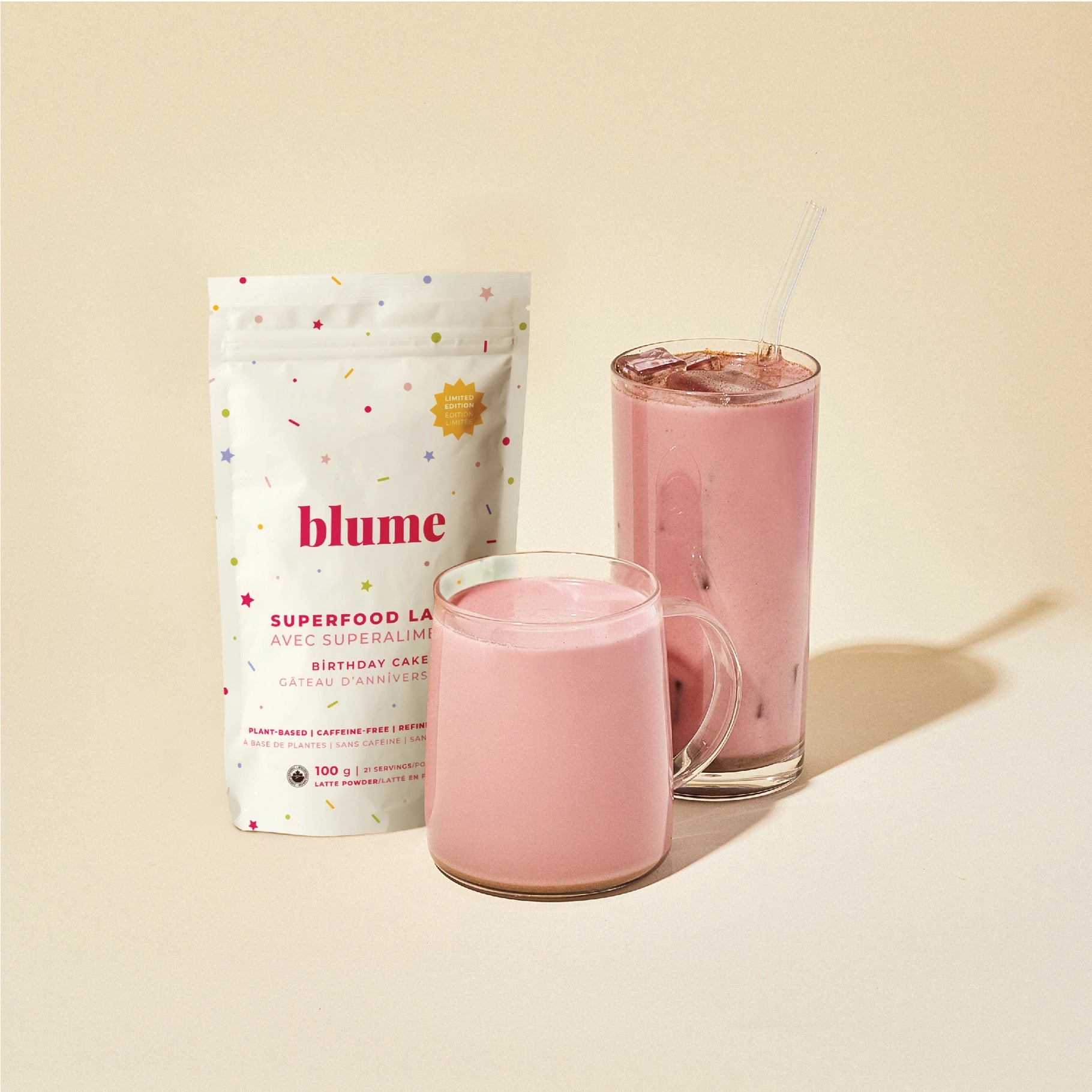 Blume - Superfood Latte Powder - Birthday Cake