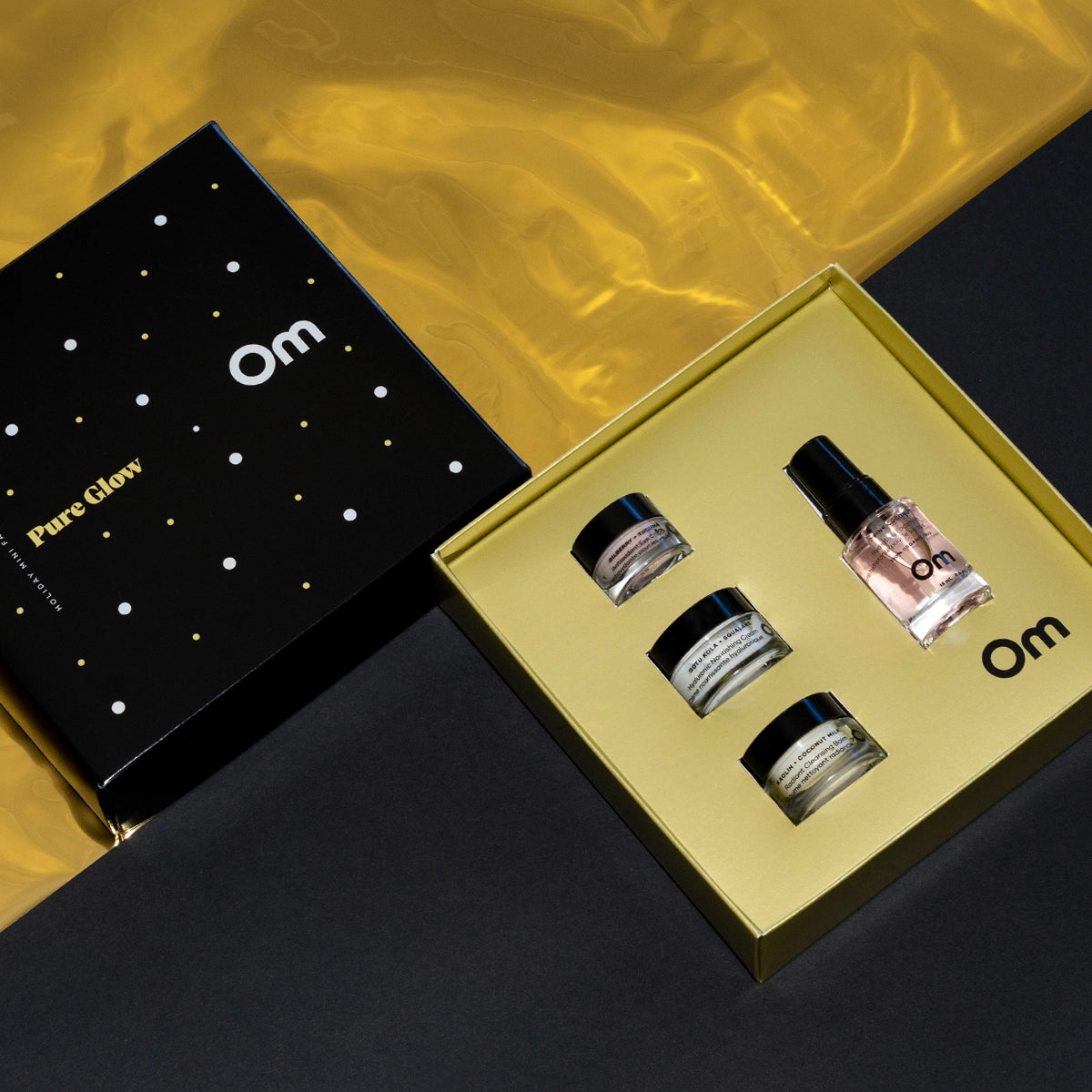 Om Organics - Pure Glow : Holiday Mini Face Set