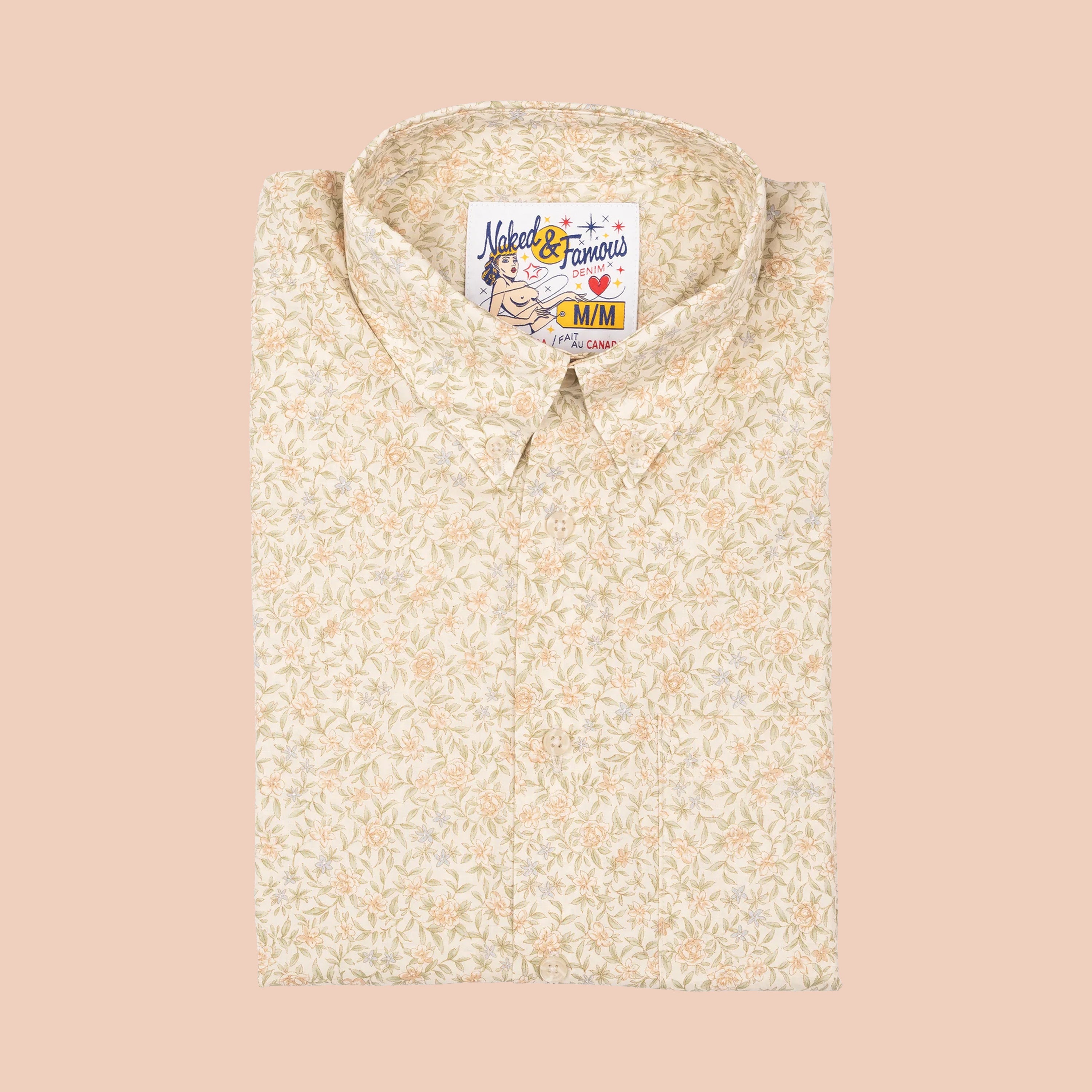 Easy Shirt - Bell Flowers - Cream