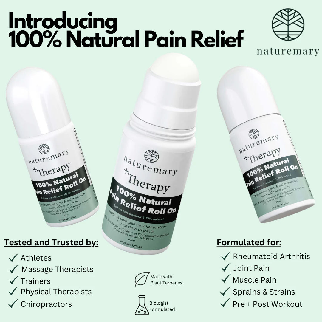 NatureMary - +Therapy Pain-Relief Roll-On